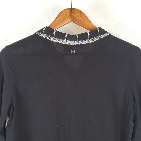 Weekend Max Mara Tassel Print Button Front Top - Picture 6 of 8